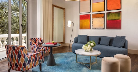 Room Suite mit Blick auf das Prado